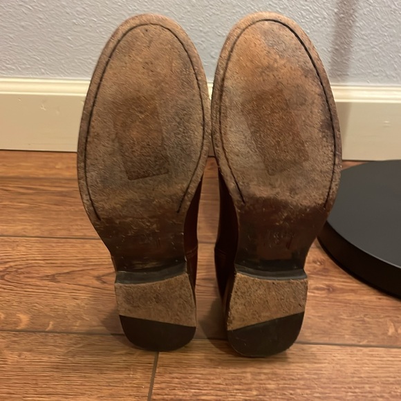 Frye Women's Brown Heeled Boots - Picture 7 of 10